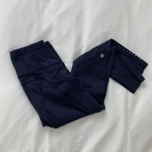 Lululemon Fast and Free Highrise Crop
